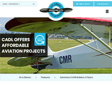 Tablet Screenshot of classicaviationdesigns.com